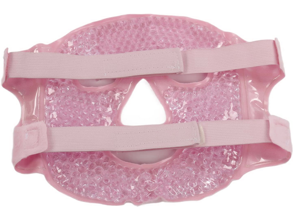 Cooling Gel Face Mask Relaxing Face Compress, Pink