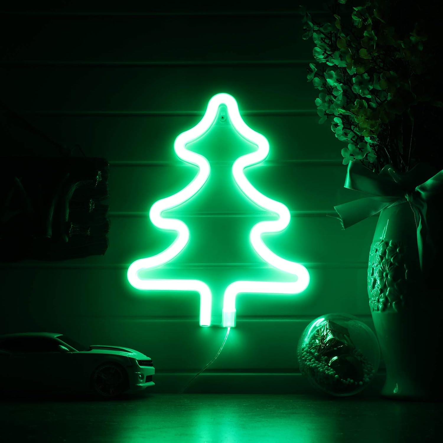 Forever Neon Decorative LED Lamp Lighting with USB, CHRISTMAS TREE