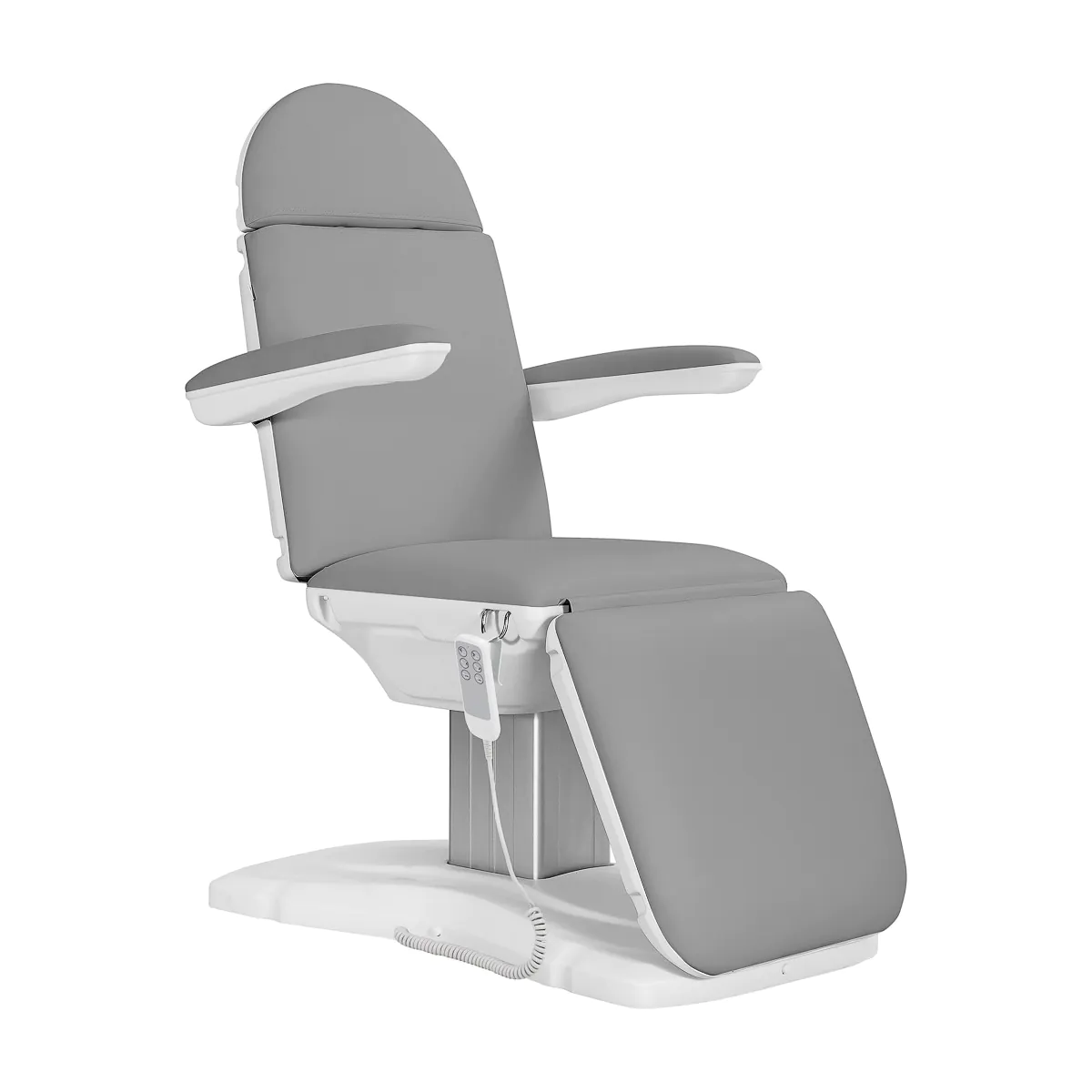 Электрическое косметологическое кресло Sillon Eclipse 3 мотора серое
