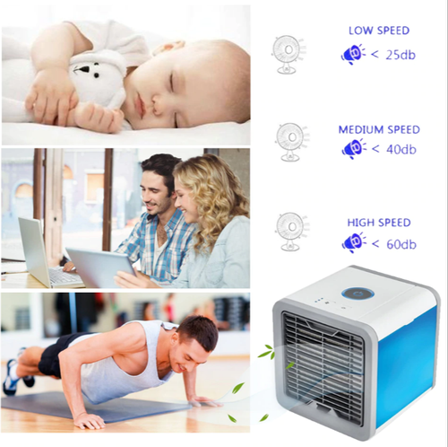 Портативный мини-охладитель и увлажнитель воздуха USB Arctic Air