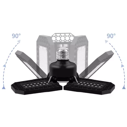 Gardlov 108 LED augu lampa ar regulējamiem paneļiem 20440