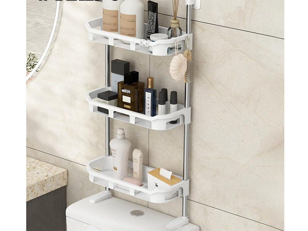 3-Tier Bathroom Shelf, Over the Toilet Storage Rack