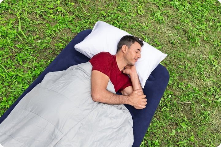 Bestway 67000 Inflatable Airbed, Single, 185x76x22 cm