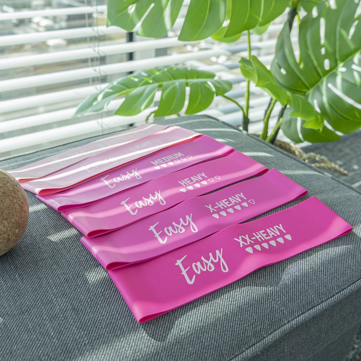 thumbnail image 2 of FITTNEX Professional Fitness Tapes Set – Resistance Bands For Yoga, Gymnastics, Strength Training 2 of 3