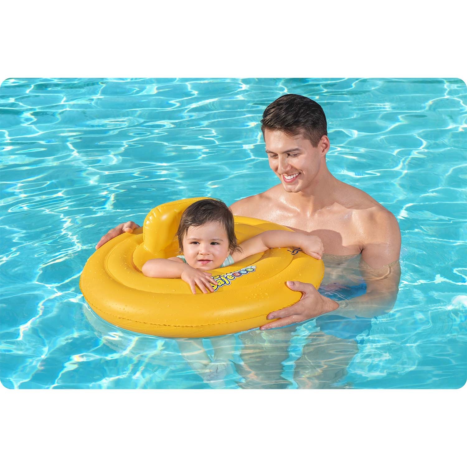 Bestway 32096 Baby Swim Training Ring, 69 cm, Yellow