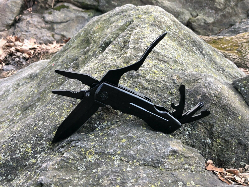 Multifunctional Foldable Tool Tourism Picnic Pocket Knife Pliers, 21in1
