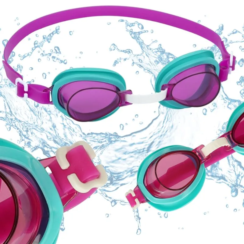 BESTWAY 21002 Peldēšanas Niršanas Brilles, Rozā | Swimming Diving Goggles Glasses