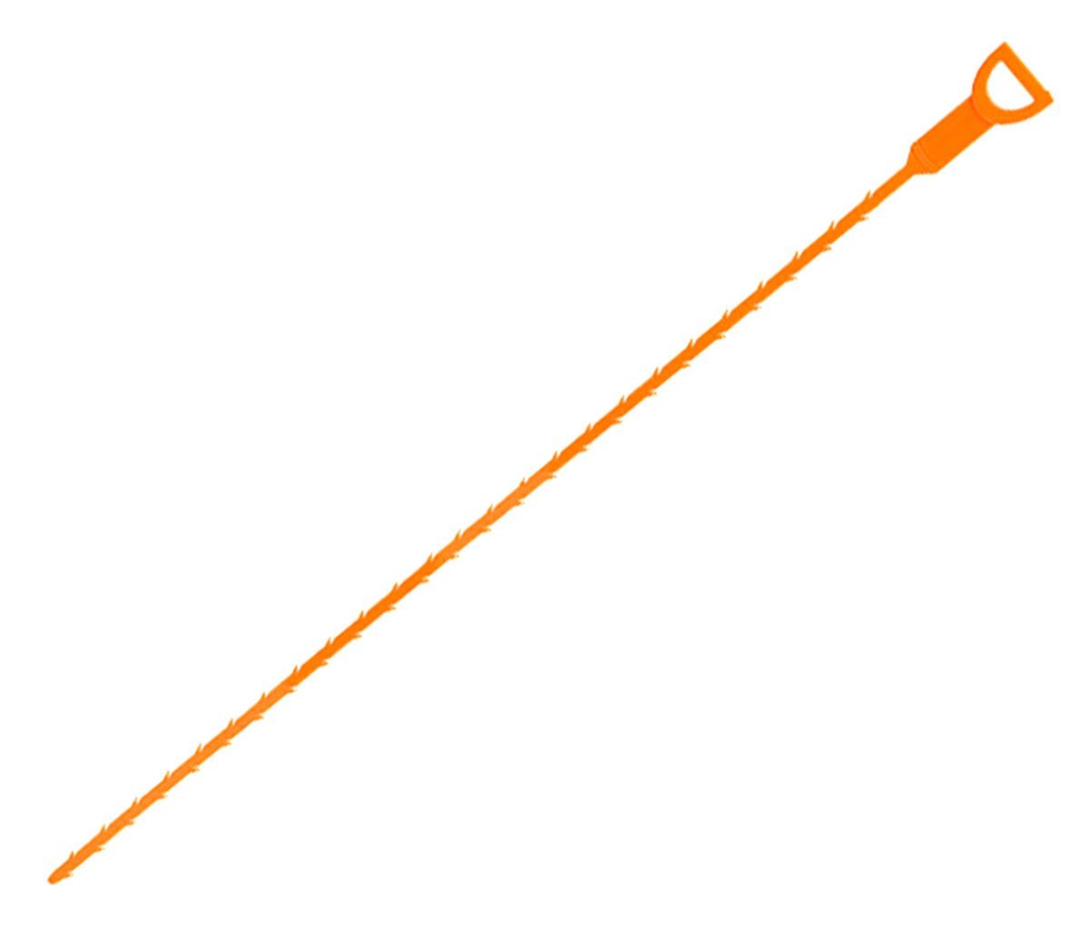 Drain Cleaning Tool Hair Catcher 51cm Orange