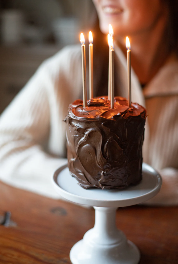 Свечи на праздник для торта \"Золото\", 12,5 см х 12 шт. | Holiday candles for the...