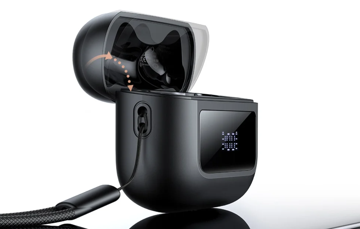TWS Mcdodo B04 Series HP-3290 Wireless Bluetooth Earphones Earbuds TWS, Black