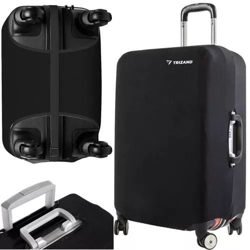 Case for Suitcase Coffer Bag on Wheels (MAX - 43х62х27cm), black