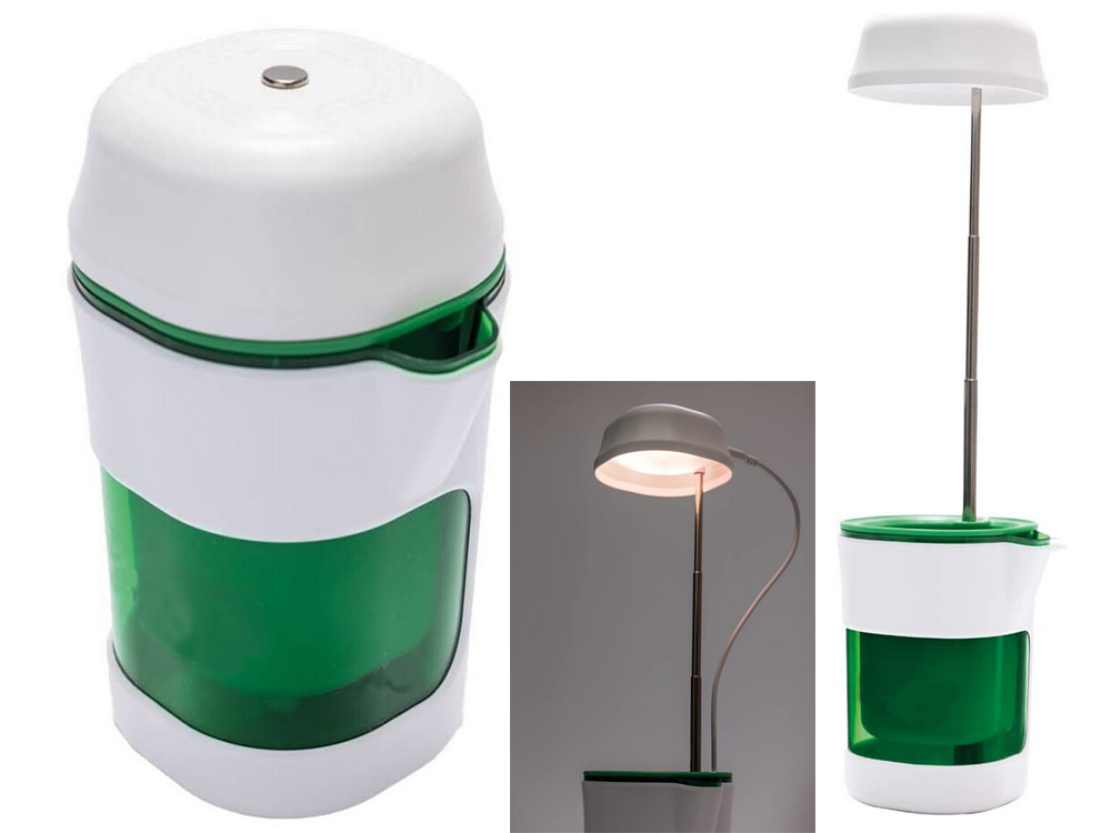 Augu audzēšanas LED lampa ar pašlaistošu podiņu, 5W, balta