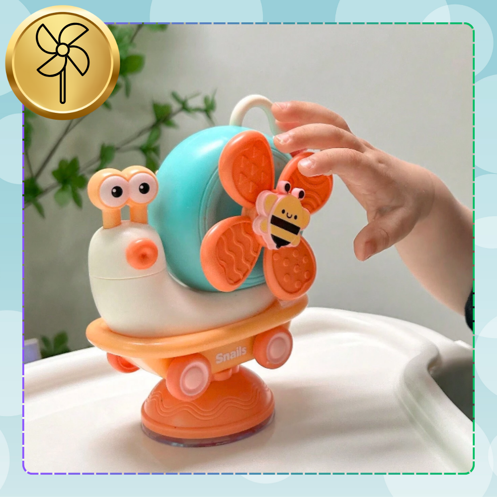 Interactive Sensory Educational Toy \"Snail\"