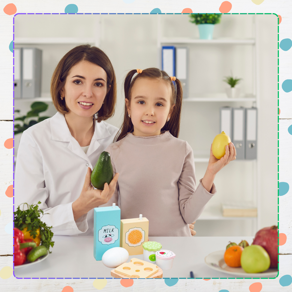 Bakalu Wooden Breakfast Play Set for Children KZ1210