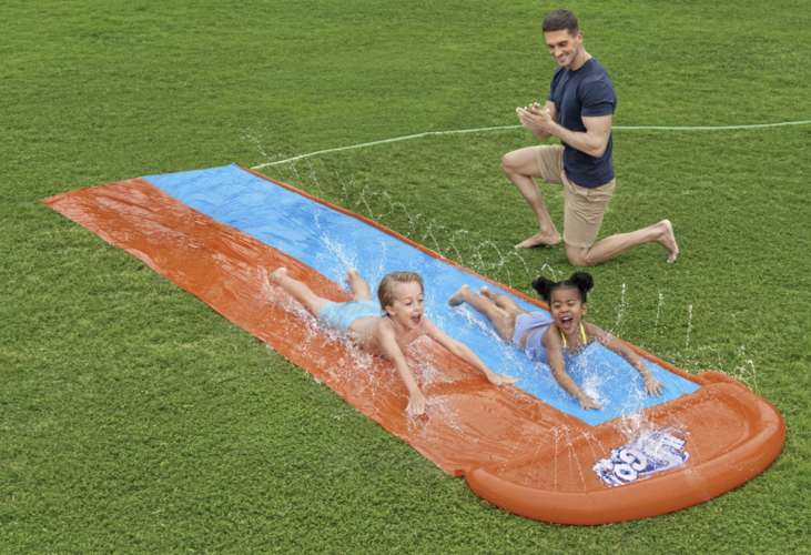 Bestway H2OGO! 52328 dubultais ūdens slidkalniņš, 488 cm
