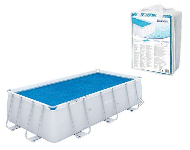 Bestway 58240 Solar Pool Cover 404 x 201 cm, Blue