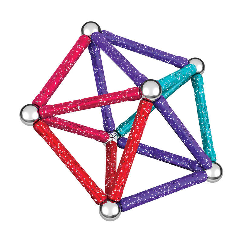 Glitter GEOMAG GEO-536 Магнитные Строительные Блоки Шарики Стержни...