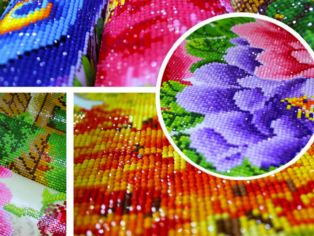 Diamond Painting Kit \"Tree\" 5D Mosaic 30x30cm