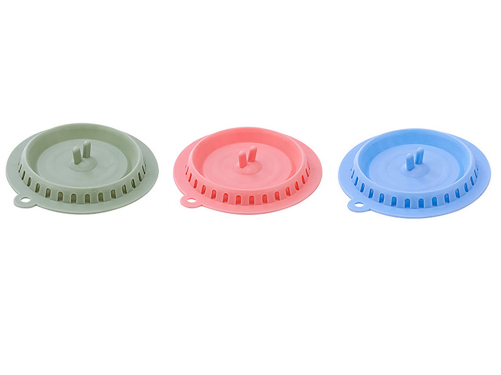 Drain Stopper Sink Strainer Silicone Bathtub Drain Cover, Mix color
