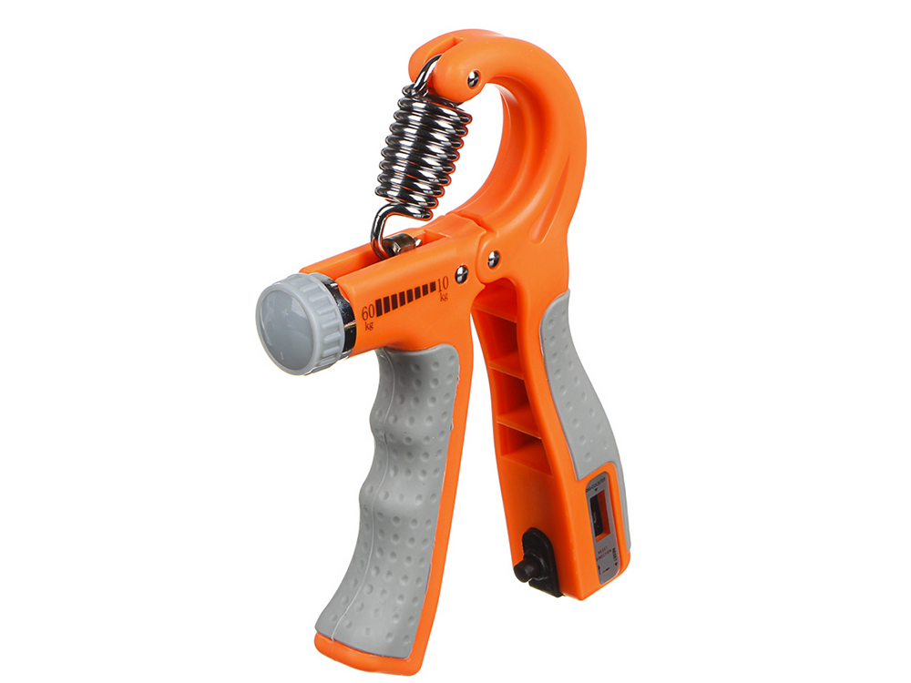 Pучной тренажер, эспандер со счетчиком, 10-60 кг | Hand Gripper Exerciser Expander