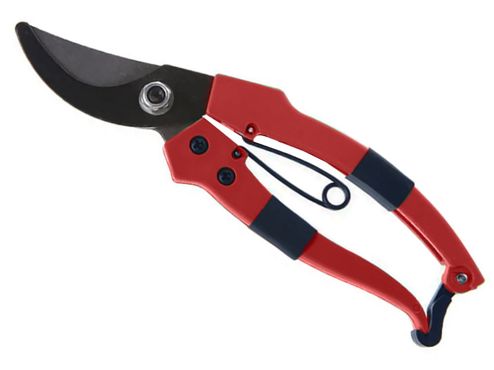 Garden pruner for grafting trees and shrubs red, 18x11 cm