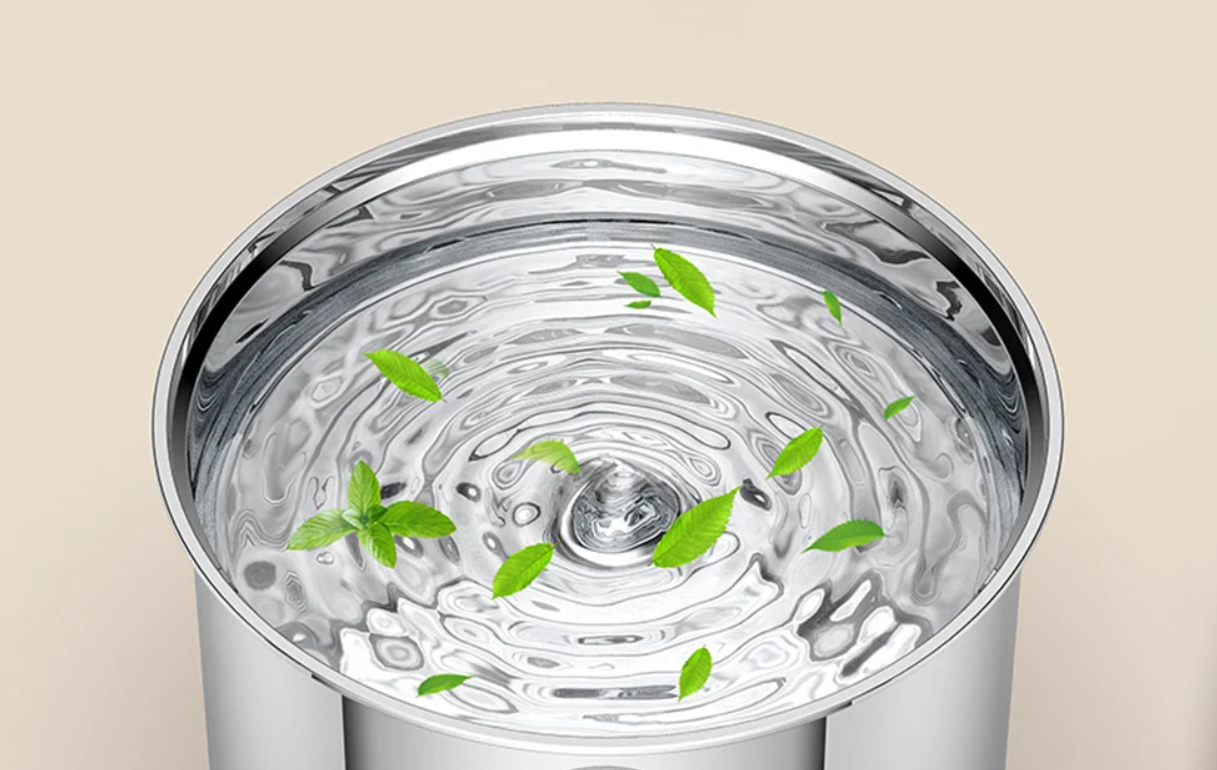 Oneisall PWF-001-1 Stainless Steel Water Fountain for Dogs and Cats, 2L