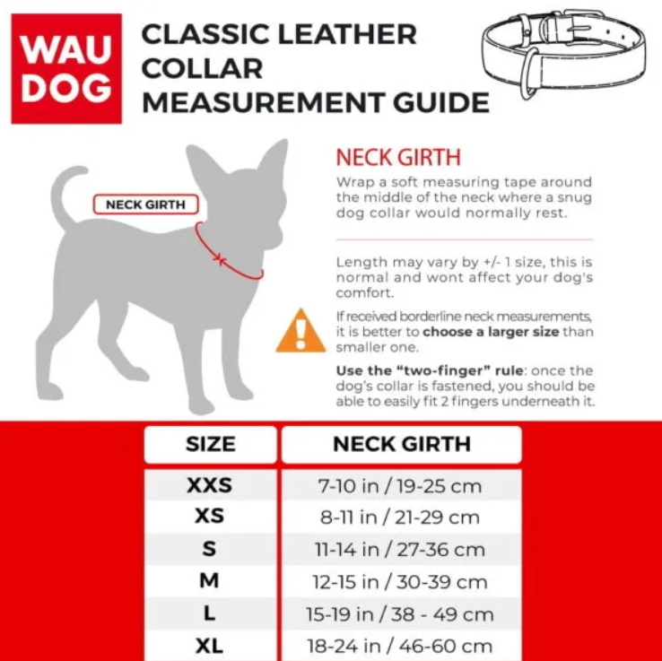 Waudog Klasiska suņu apkakle ar QR kodu izmērs L, Rozā | Dog collar