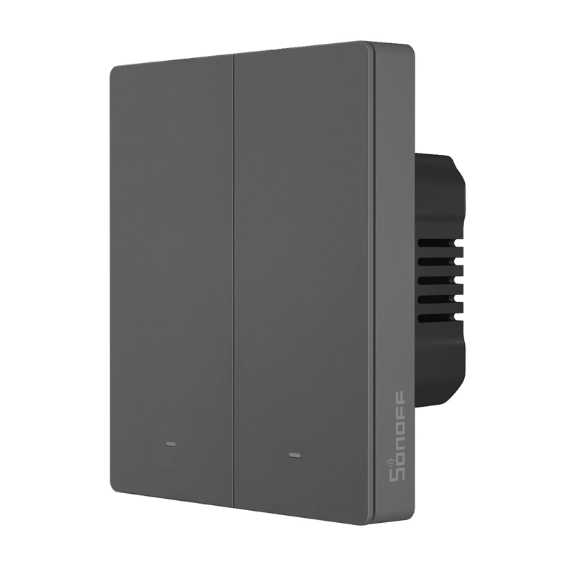 Умный настенный выключатель Sonoff M5-2C-80 Wi-Fi 2 канала