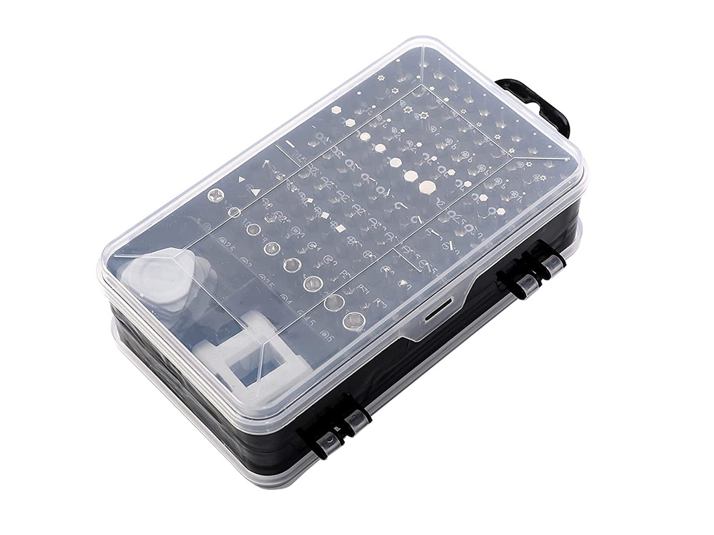 Instrumentu skrūvgriežu komplekts telefonu, planšetdatoru, pulksteņu utt. remontam, 115 gab. | Screwdriver Set for... (3)