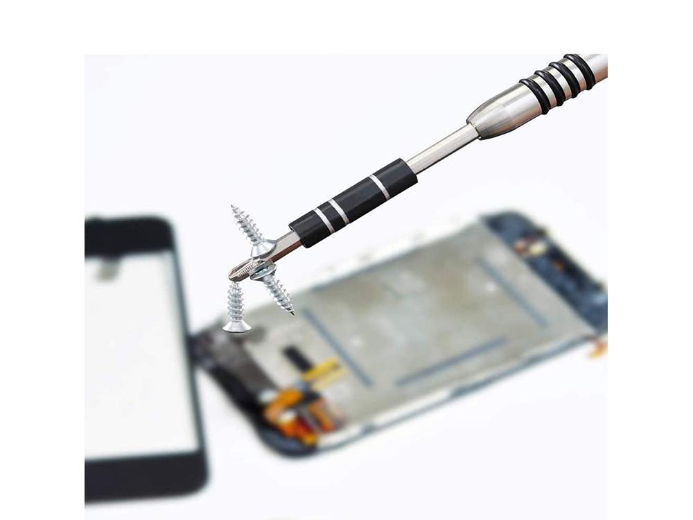Instrumentu skrūvgriežu komplekts telefonu, planšetdatoru, pulksteņu utt. remontam, 115 gab. | Screwdriver Set for... (6)