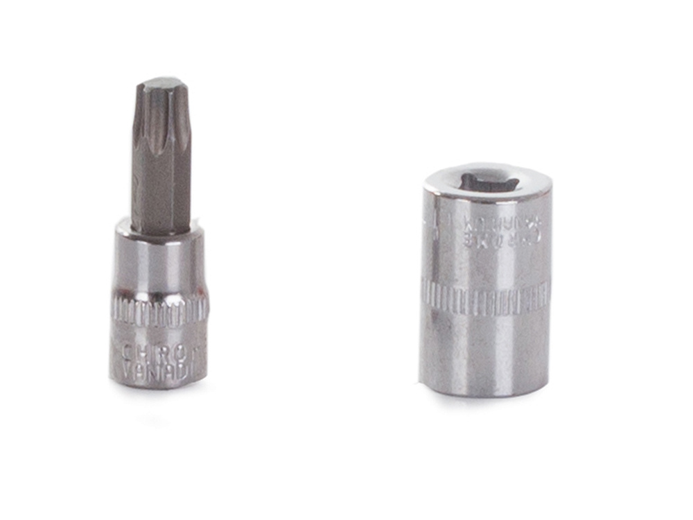 Mājas Darba Garāžas Instrumentu Atslēgu Uzgaļu Muciņu Komplekts (TORX, HEX), 46 gab. | Household Tool Set (3)
