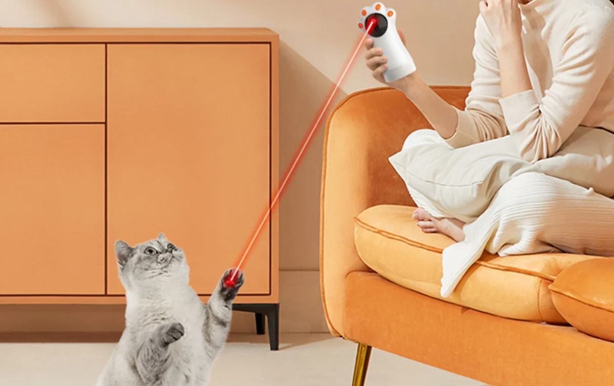Rojeco Lāzera Punkta Rotaļlieta Spēle Mājdzivniekam | Laser Pointer Play Toy (1)