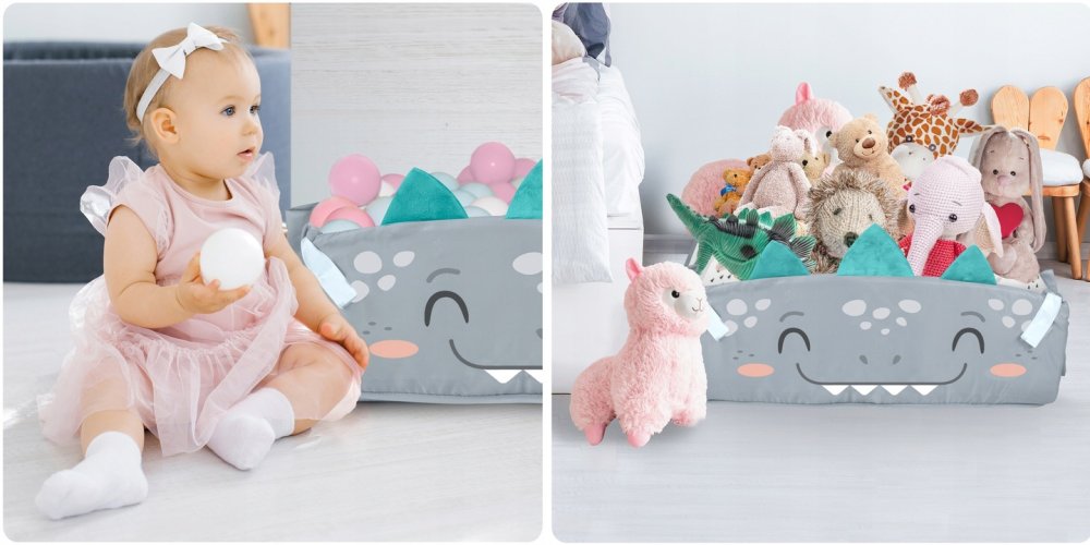 Bērnu Mazuļu Attīstošs Paklājs Matracis Manēža Sausais Baseins Nessi Ricokids | Multifunctional Baby Educational... (10)