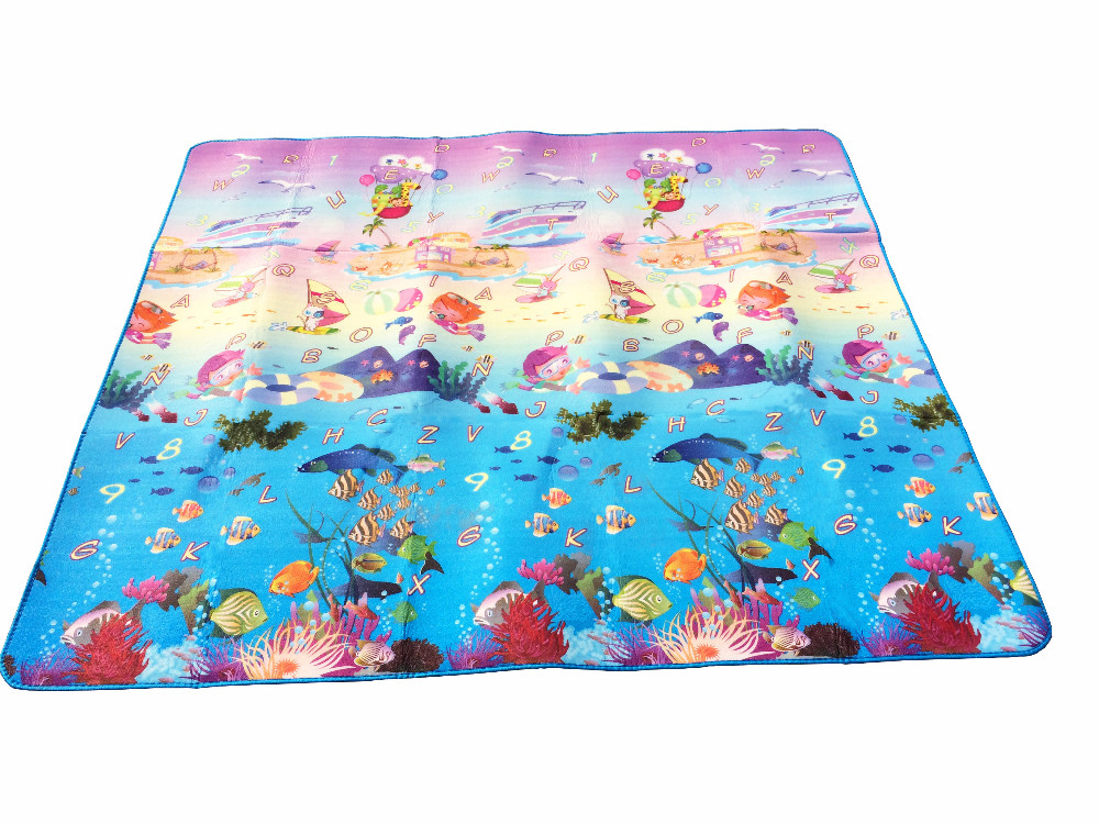 Paklājs Bērniem Rotaļām Zemūdens Pasaule 190x170cm | Mat for Children Sea World (0)