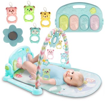 Ricokids 7314 Bērnu Interaktīvs Paklājs ar Klavierēm | Kids Interactive Mat