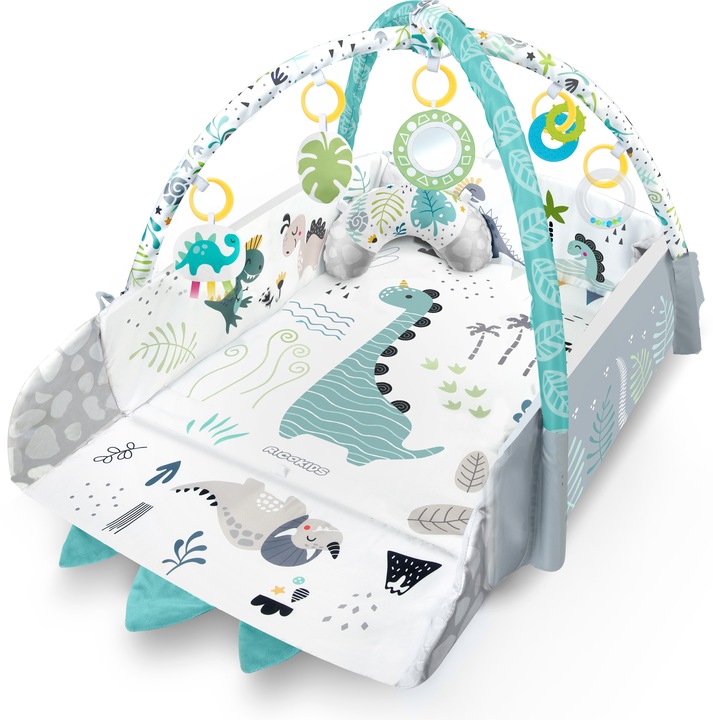 Bērnu Mazuļu Attīstošs Paklājs Matracis Manēža Sausais Baseins Nessi Ricokids | Multifunctional Baby Educational... (1)