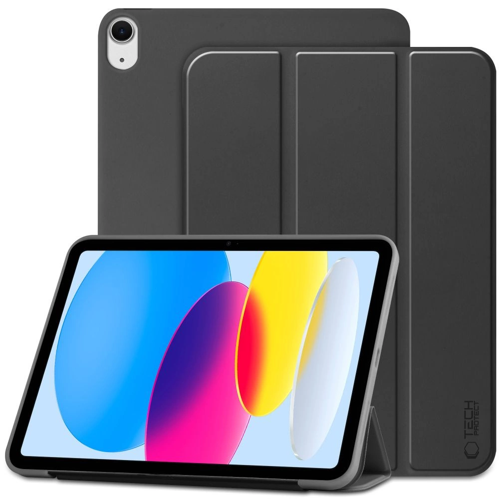 Apple iPad (2022) 10.9" (A2757 A2696) 10 gen. Trifold Tech-Protect SmartCase Protective Cover Case, Black | Planšetes...