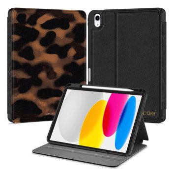 Tech-Protect Lamano maciņš iPad 10.9” 10 / 2022 / 11” 11 / 2025 – brūns un melns | Phone Case Cover