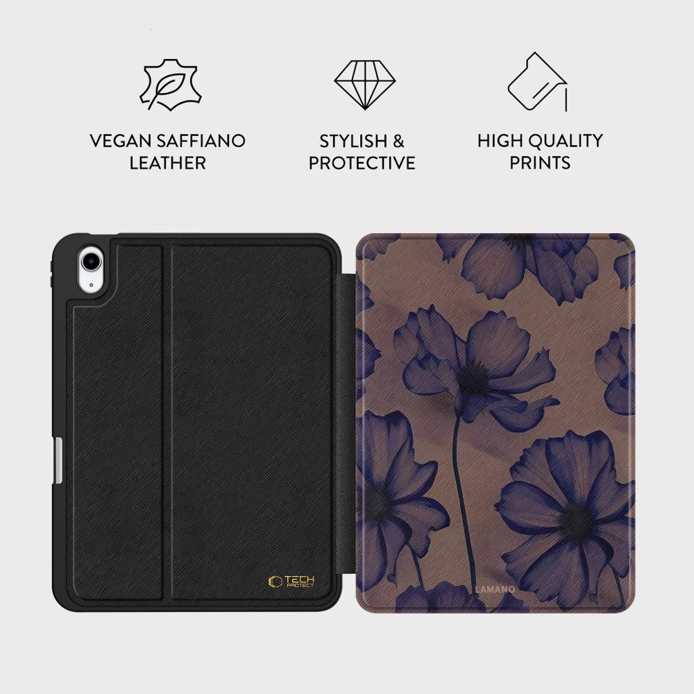 Tech-Protect Lamanona vāciņš iPad 10.9” 10 / 2022 / 11” 11 / 2025 - melns | Phone Case Cover (3)