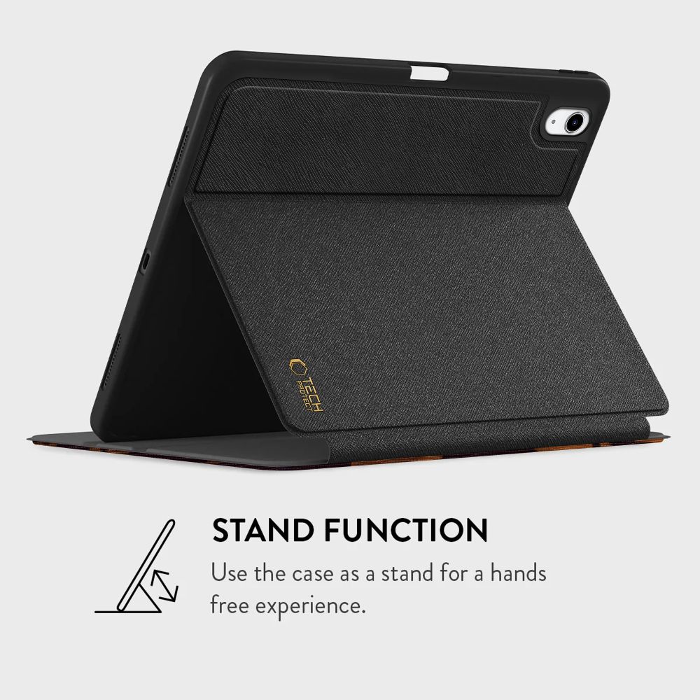 Tech-Protect Lamano maciņš iPad 10.9” 10 / 2022 / 11” 11 / 2025 – brūns un melns | Phone Case Cover (2)