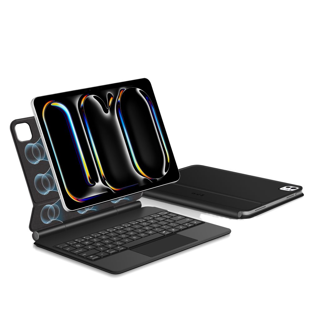 Tech-Protect SmartCase Magnetic iPad Pro 11” 5./6. paaudzei 2024–2025 – melns | Phone Case Cover (3)