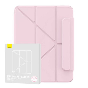 Apple iPad Pro 12.9 (2020 2021 2022) Baseus Minimalist Tablet Cover Case, Pink | Planšetes Vāciņš Maciņš Apvalks...