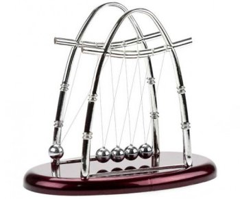 Pendulum Klasiskais Ņūtona Svārsts Šūpoles Šūpulis Suvenīrs Ofisam Mājai | Newton's cradle
