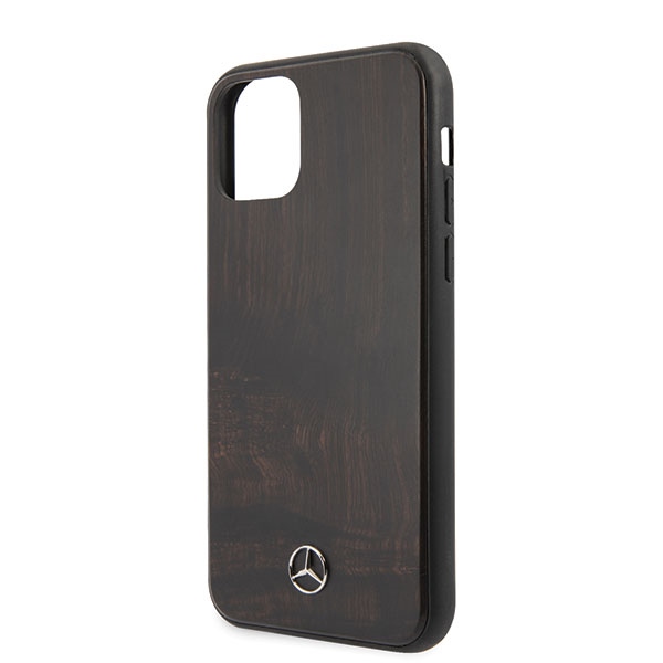 Mercedes Wood Line Rosewood case for iPhone 11 Pro Max - brown (1)