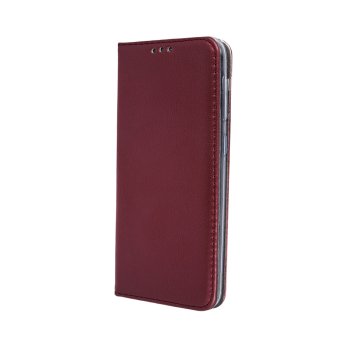 Samsung Galaxy A53 5G (SM-A536) Smart Magnetic Case Cover Stand, Burgundy | Telefona Vāciņš Maciņš Apvalks Grāmatiņa