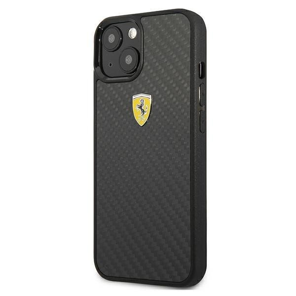 Ferrari FEHCP13SFCABK iPhone 13 mini 5.4" black/black hardcase On Track Real Carbon (0)