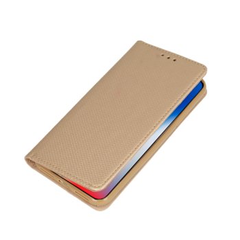 Apple iPhone 13 Pro Max 6.7'' Magnet TPU Book Case Cover Wallet, Gold | Telefona Vāciņš Maciņš Apvalks Grāmatiņa