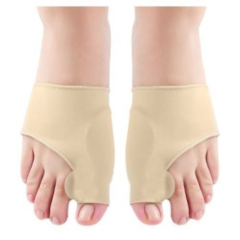 Ortopēdiskais Gēla Kājas Īkšķa Deformācijas Korektors Bursoprotektors, 2 gab. | Orthopedic Gel Bunion Big Toe Corrector Protector