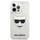 Apple iPhone 13 Pro Max 6.7\" Karl Lagerfeld Choupette Head Case Cover (KLHCP13XCTRP), Transparent | Telefona Maciņš...