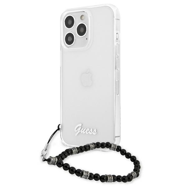 Apple iPhone 13 Pro Max 6.7'' Guess Black Pearl Case Cover (GUHCP13XKPSBK), Transparent | Telefona Maciņš Vāks... (0)